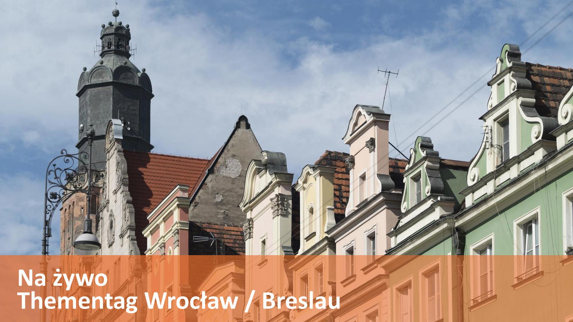 Marktplatz in Breslau / Wroclaw Marktplatz in Breslau / Wroclaw