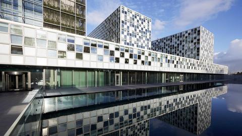 Das Gebäude des Internationalen Strafgerichtshofs in Den Haag
