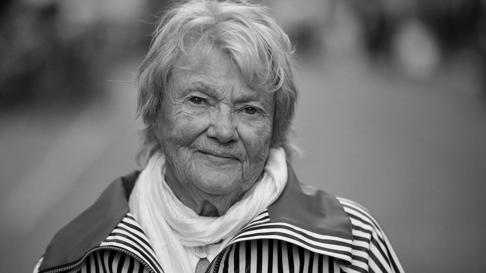 Die Autorin Maj Sjöwall im Jahr 2015. Die Autorin Maj Sjöwall im Jahr 2015.