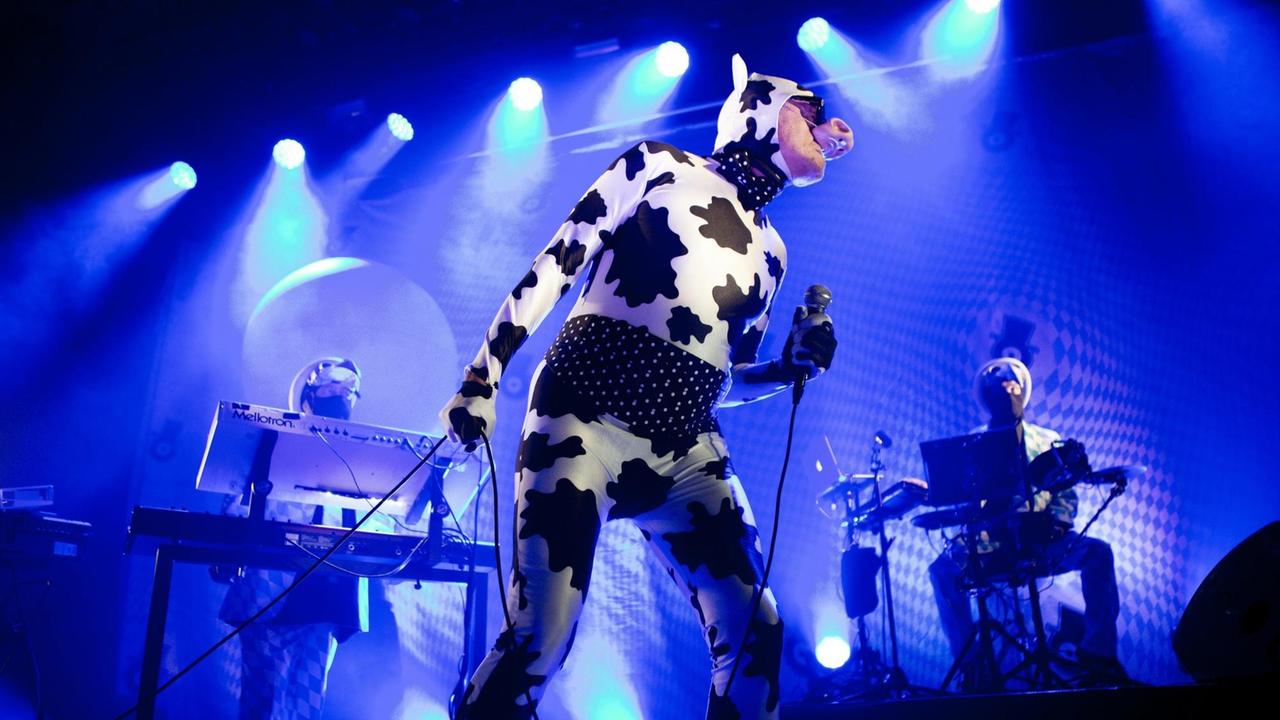 Die amerikanische Band "The Residents". Die amerikanische Band "The Residents".