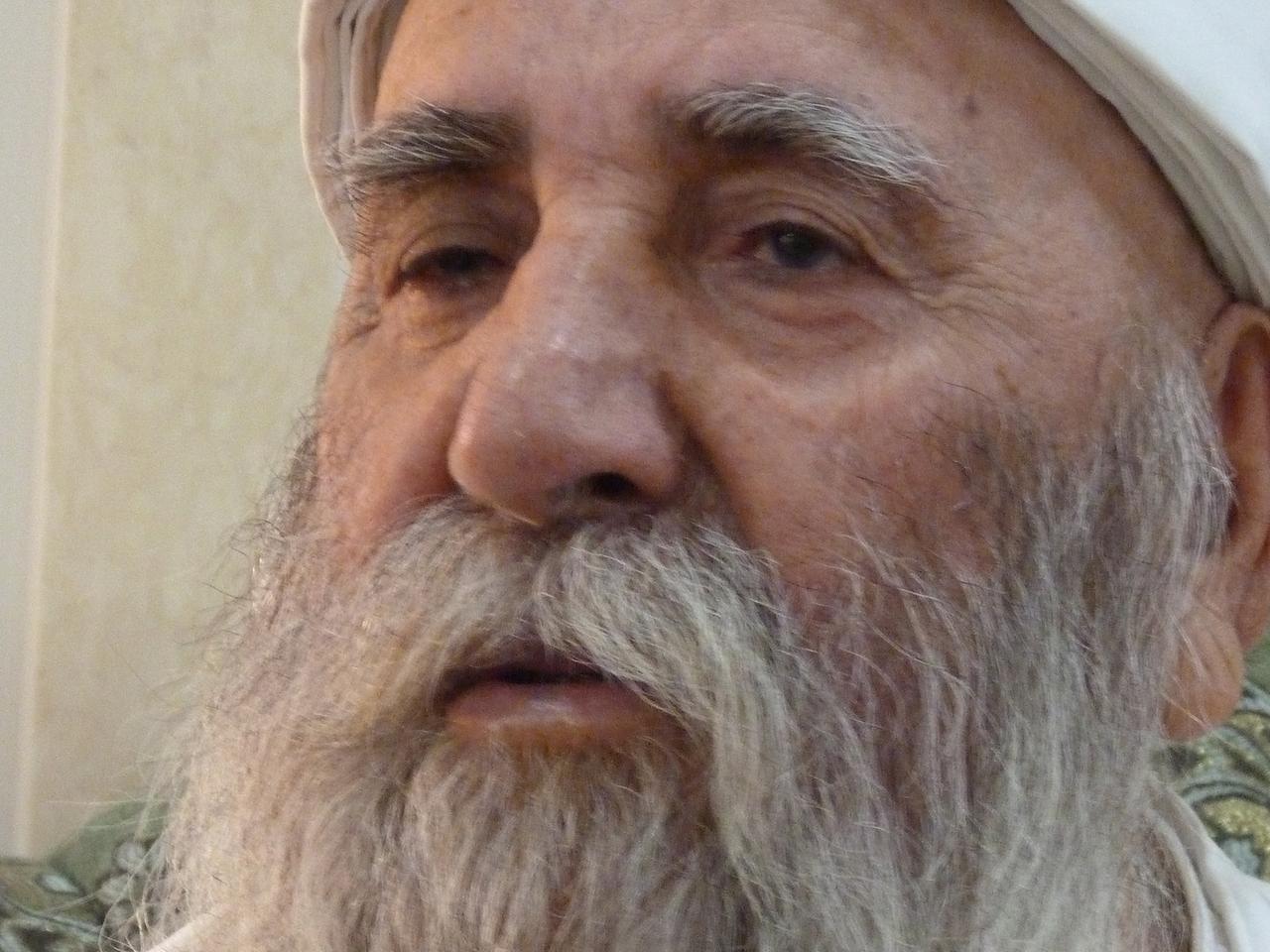 Baba Scheich, das religiöse Oberhaupt der Jesiden
