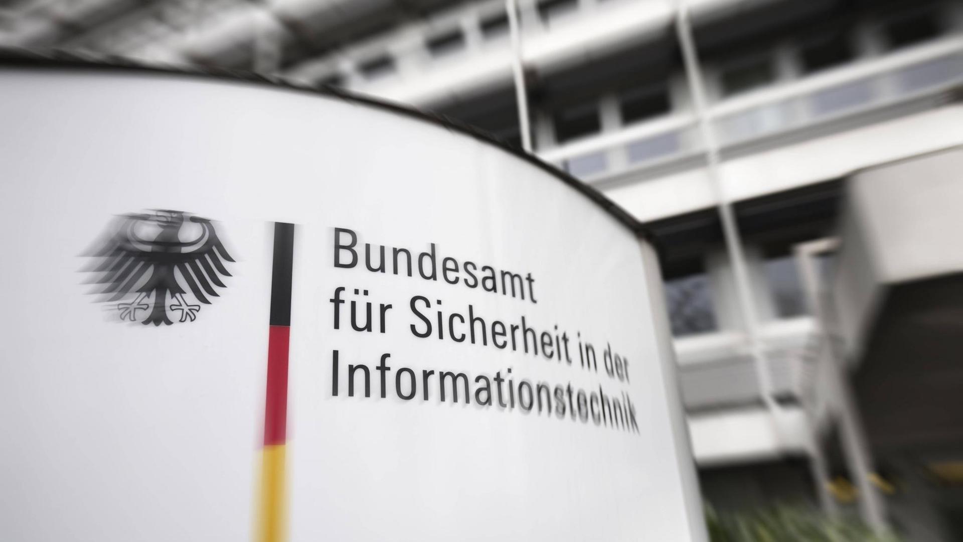 Außenansicht des Bundesamtes für Sicherheit in der Informationstechnik - BSI in Bonn.