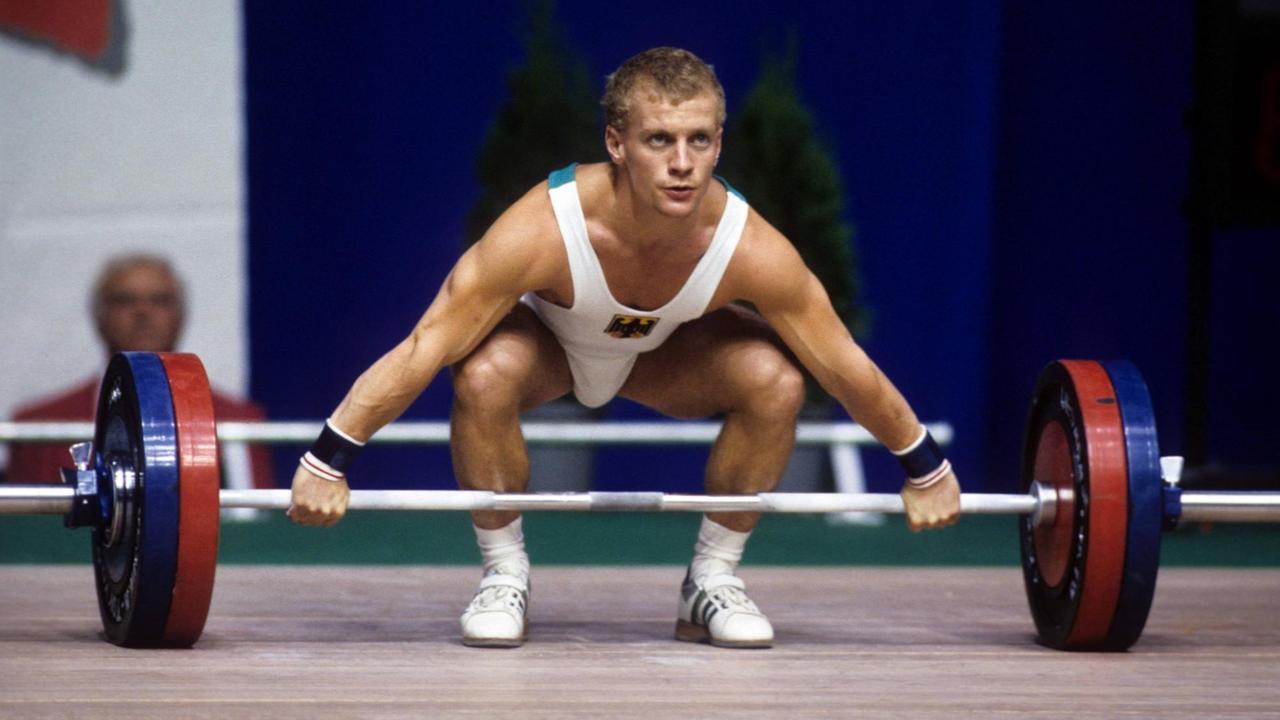 Marco Spanehl bei den Olympischen Spielen 1992.