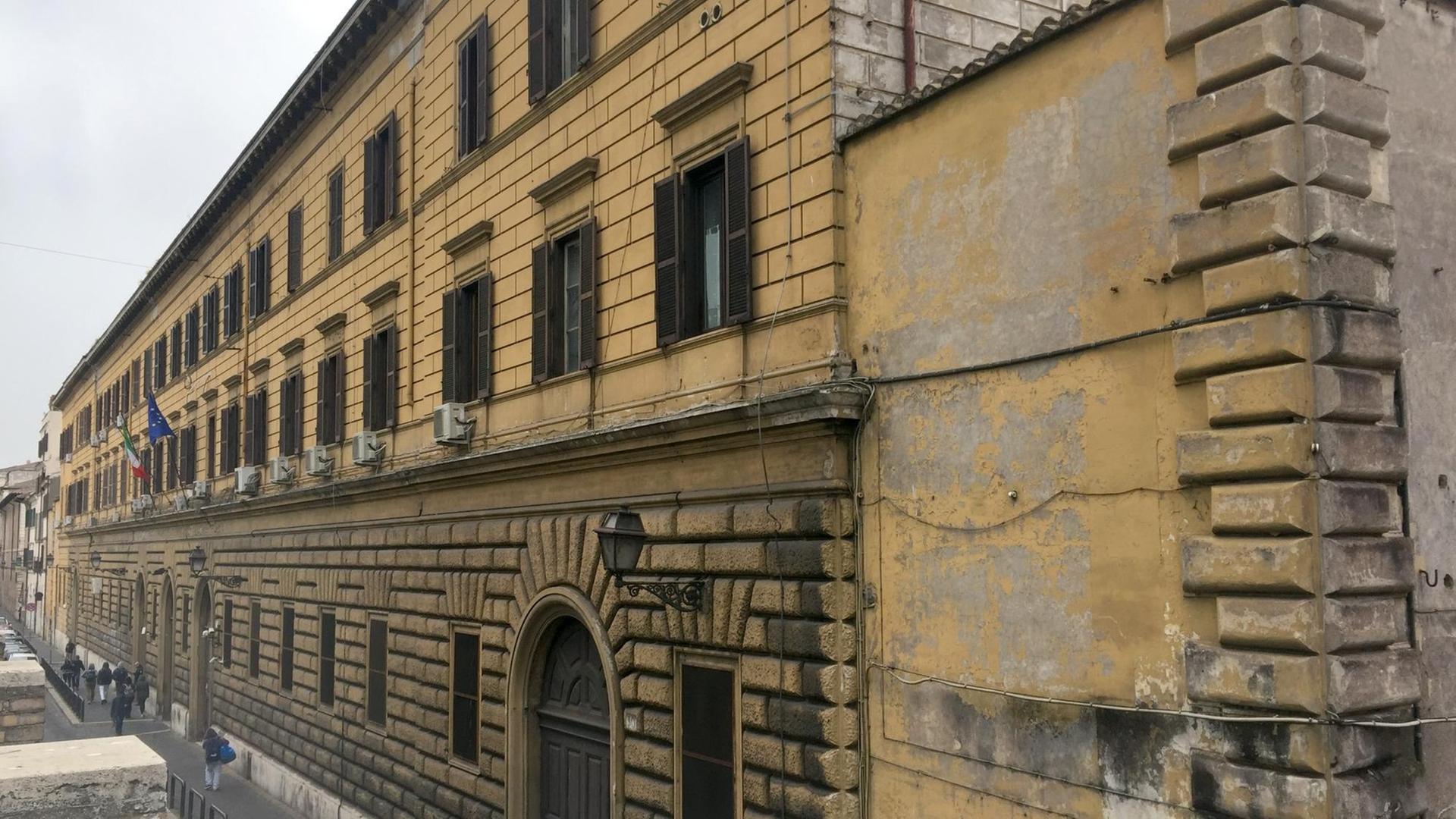 Das Gefängnis Regina Coeli in Rom (Italien), aufgenommen am 27.03.2017. Das Gefängnis Regina Coeli in Rom (Italien), aufgenommen am 27.03.2017.