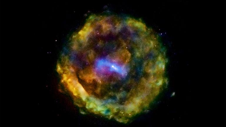 Supernova-Überrest G11, beobachtet vom Röntgensatelliten Chandra Supernova-Überrest G11, beobachtet vom Röntgensatelliten Chandra