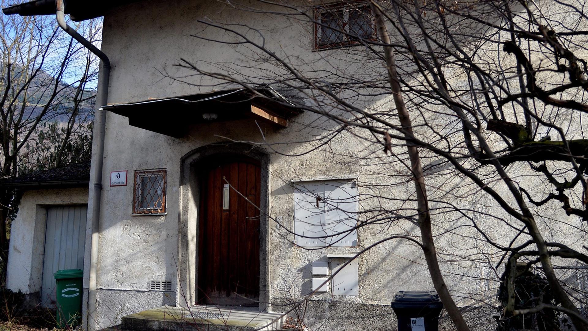 Das Haus des Kunstsammlers Gurlitt in Salzburg, wo jetzt weitere Bilder entdeckt wurden Das Haus des Kunstsammlers Gurlitt in Salzburg, wo jetzt weitere Bilder entdeckt wurden