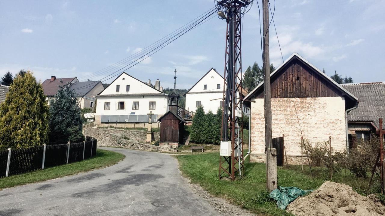 Das Dorf Václavov. Das Dorf Václavov.