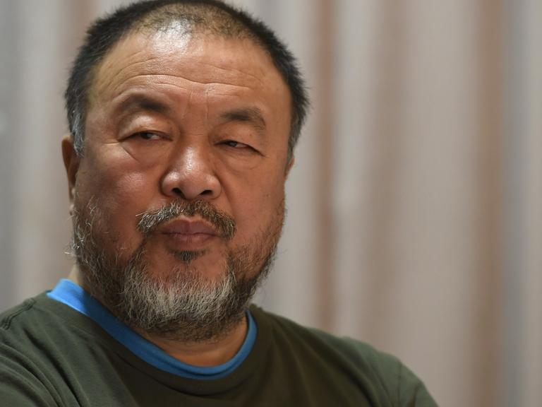 Der chinesische Künstler Ai Weiwei im Dezember 2017