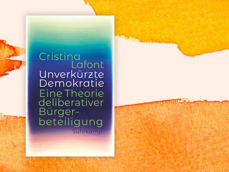Zu sehen ist das Cover des Buchs "Unverkürzte Demokratie" von Crisina Lafont.