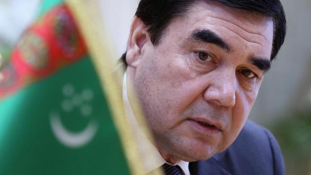 Turkmenistans Präsident Gurbanguly Berdimuhamedow