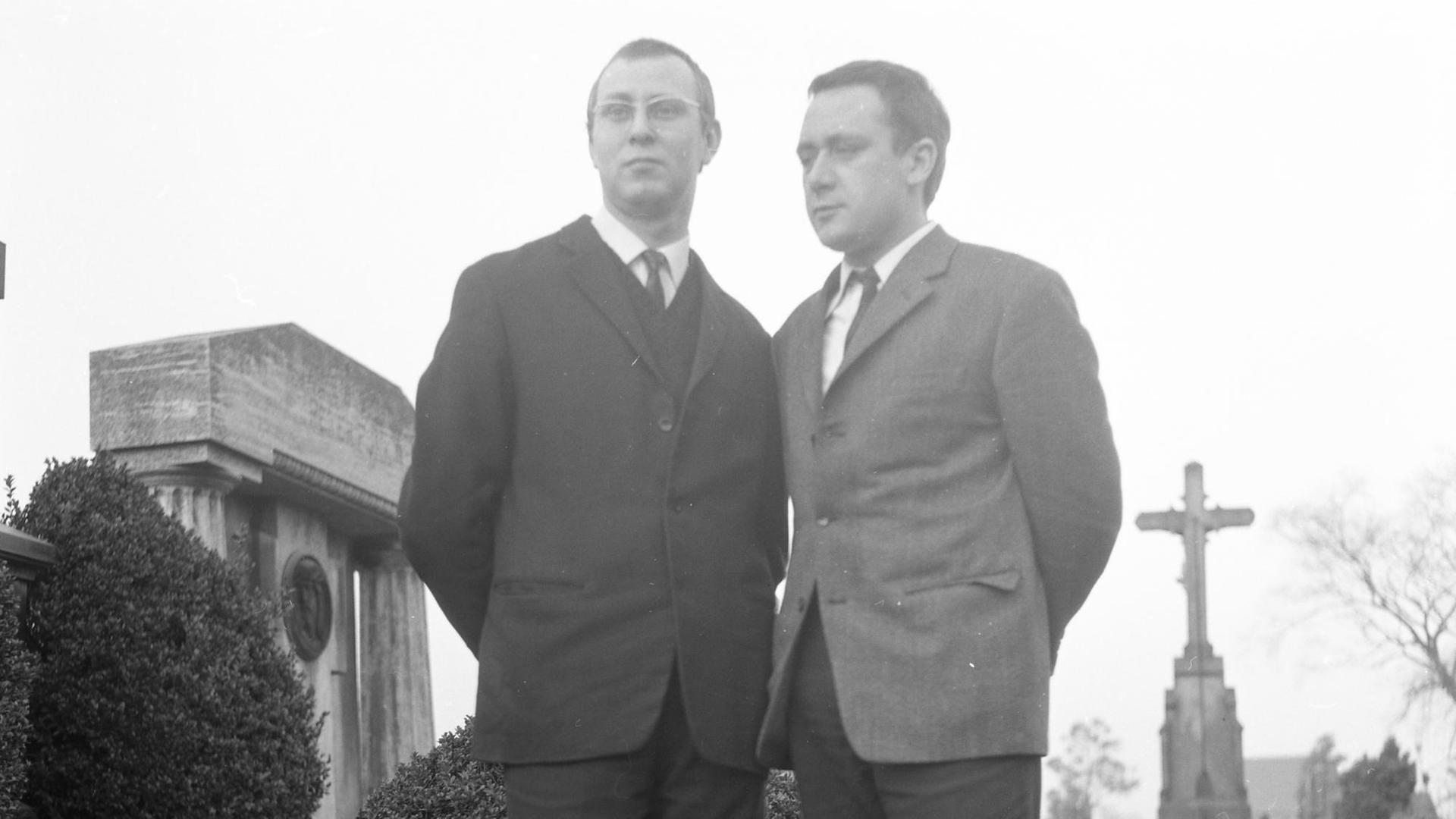 Sigmar Polke und Gerhard Richter in Düsseldorf 1965 Sigmar Polke und Gerhard Richter in Düsseldorf 1965
