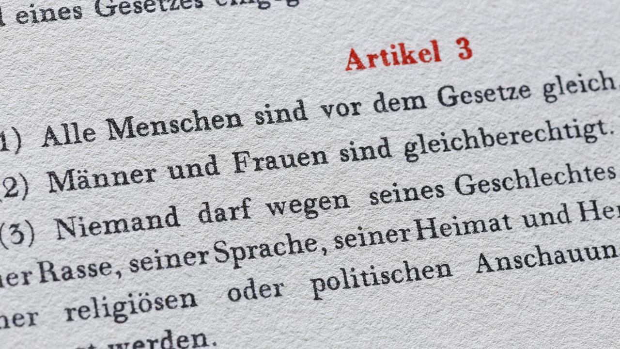 70 Jahre Grundgesetz - Ein Dokument Der Freiheit | Deutschlandfunkkultur.de