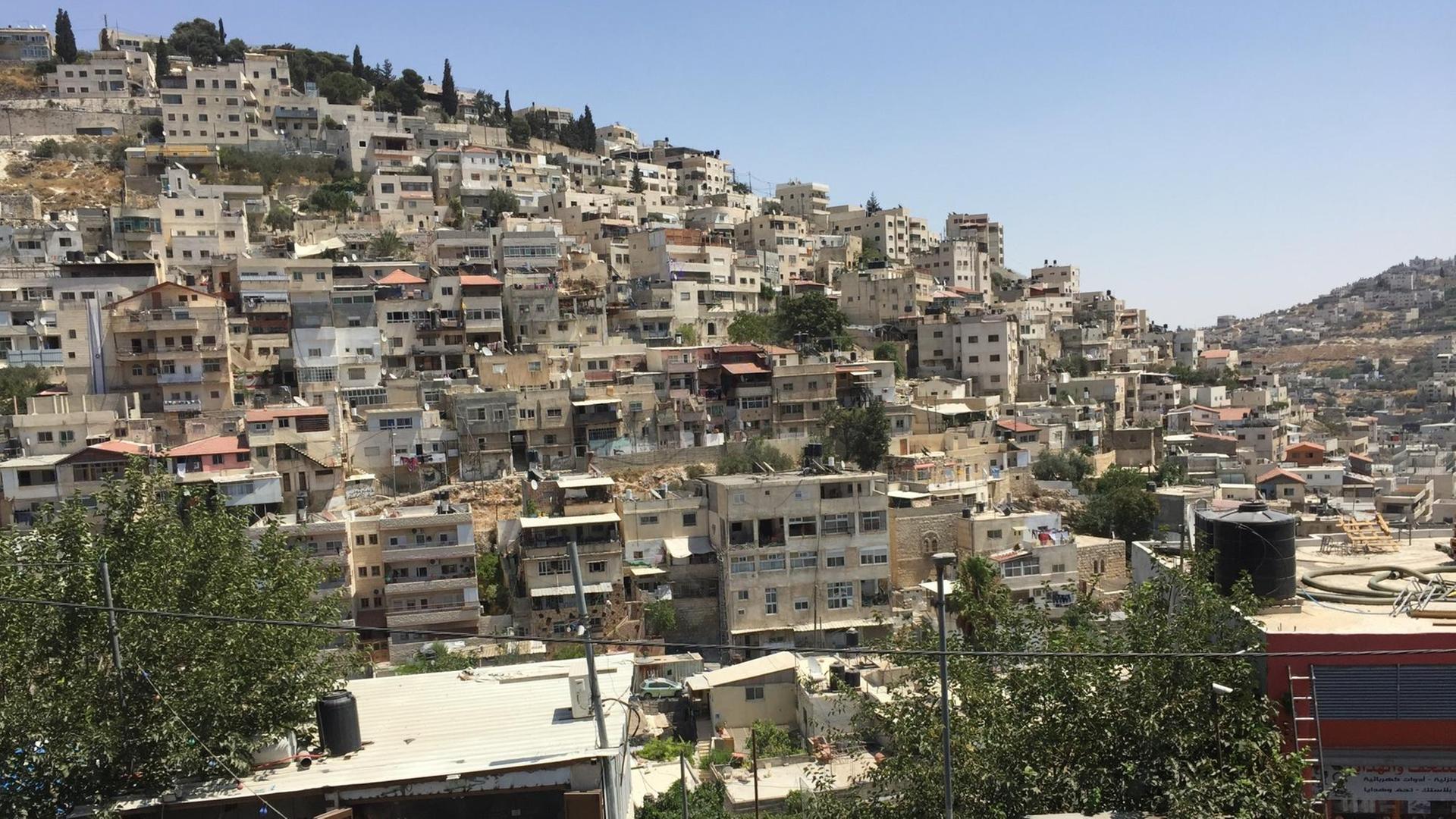 Arabisches Viertel in Ostjerusalem Arabisches Viertel in Ostjerusalem