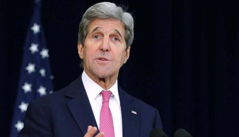 John Kerry, US-Politiker und ehemaliger US-Außenminister John Kerry, US-Politiker und ehemaliger US-Außenminister