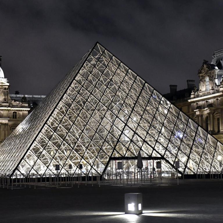 Das Museum Louvre in Paris