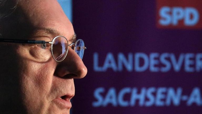 Der Ministerpräsident von Sachsen-Anhalt, Reiner Haseloff Der Ministerpräsident von Sachsen-Anhalt, Reiner Haseloff