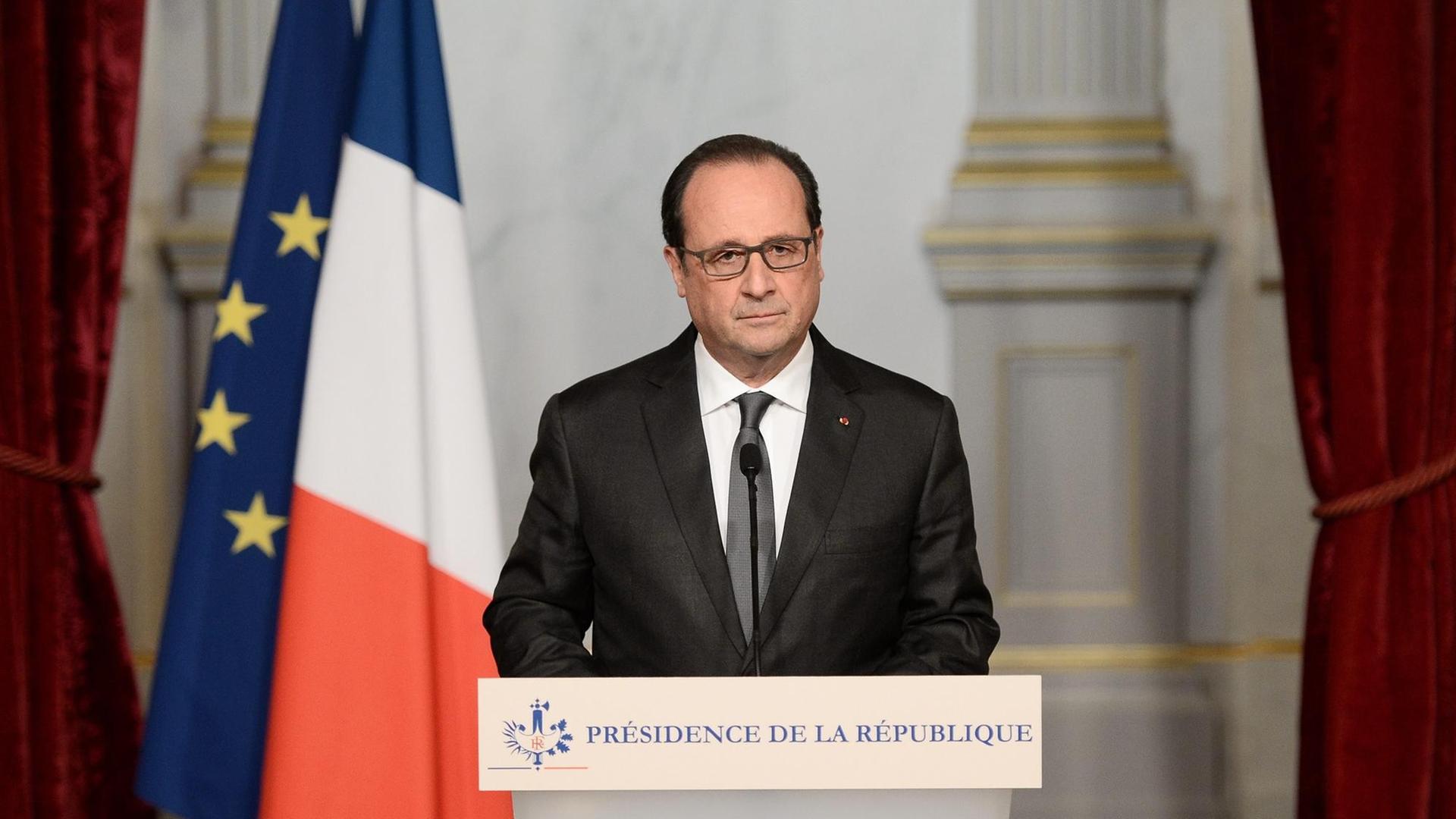 Frankreichs Präsident François Hollande. Frankreichs Präsident François Hollande.
