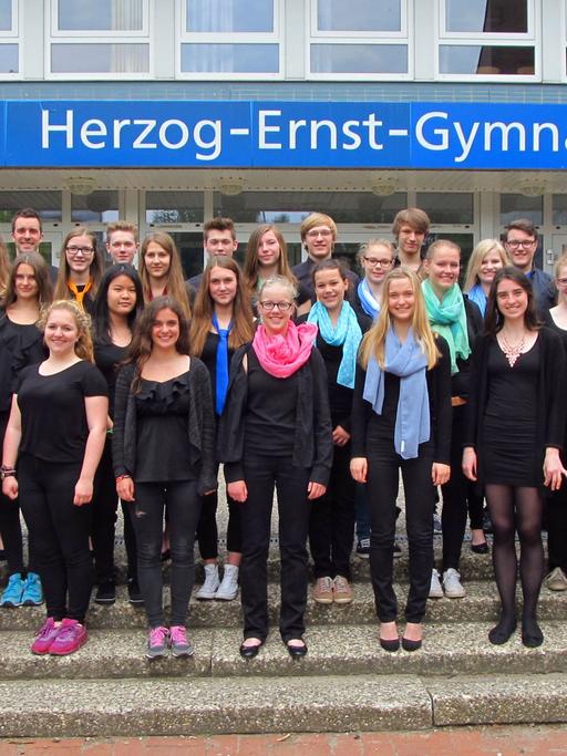 Der Chor des Herzog-Ernst-Gymnasiums Uelzen.