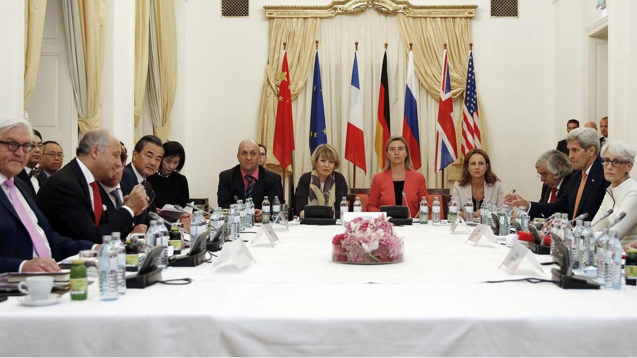 Die Teilnehmer der Atomverhandlungen mit dem Iran. Die Teilnehmer der Atomverhandlungen mit dem Iran.