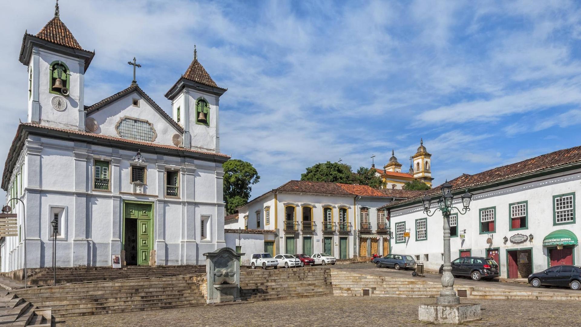 Die Kathedrale in Mariana, auch genannt die Basilica de Nossa Senhora da Assunçao. Die Kathedrale in Mariana, auch genannt die Basilica de Nossa Senhora da Assunçao.