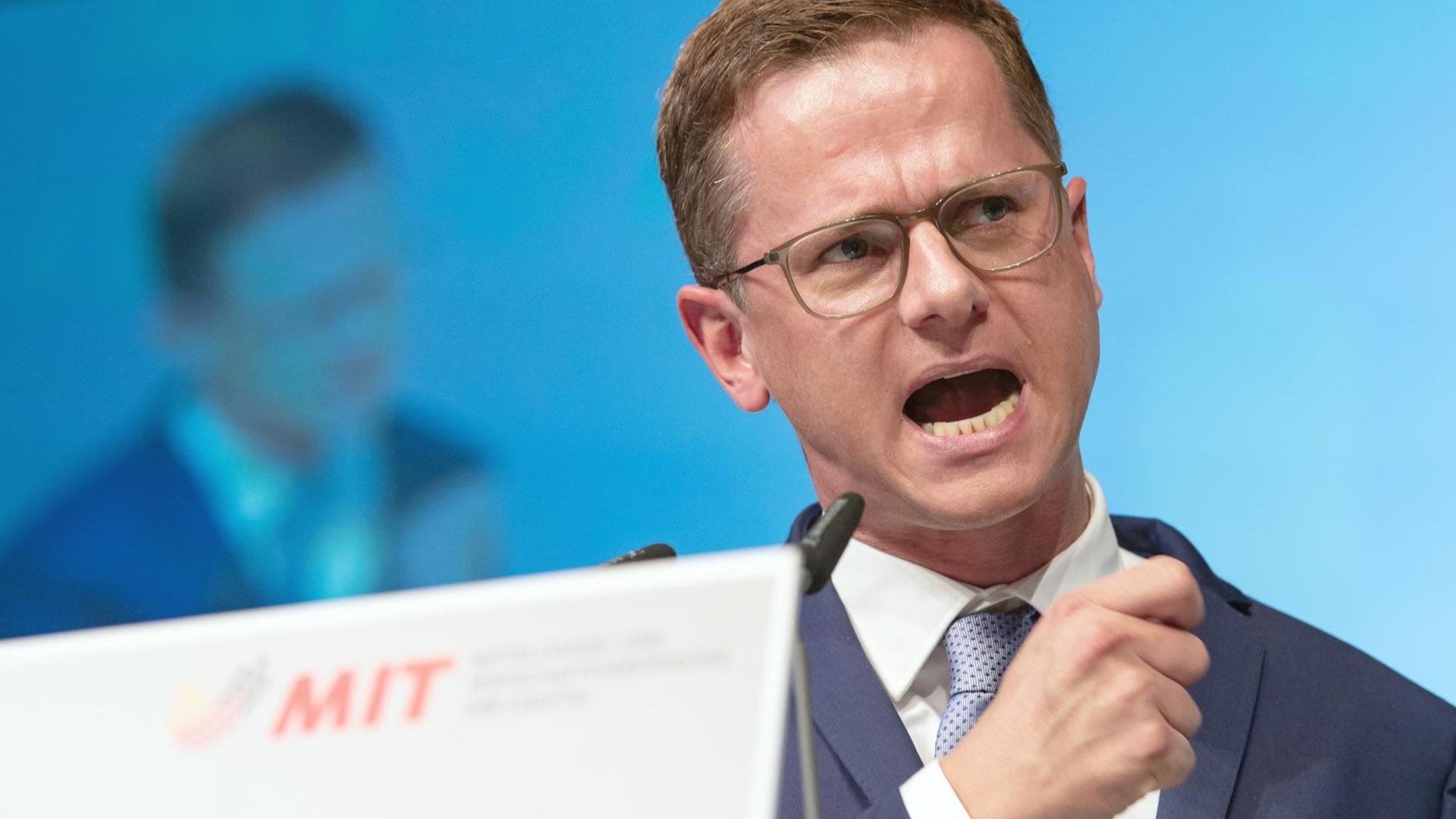 Carsten Linnemann (CDU), Vorsitzender der Mittelstandsvereinigung der Unionsparteien Carsten Linnemann (CDU), Vorsitzender der Mittelstandsvereinigung der Unionsparteien
