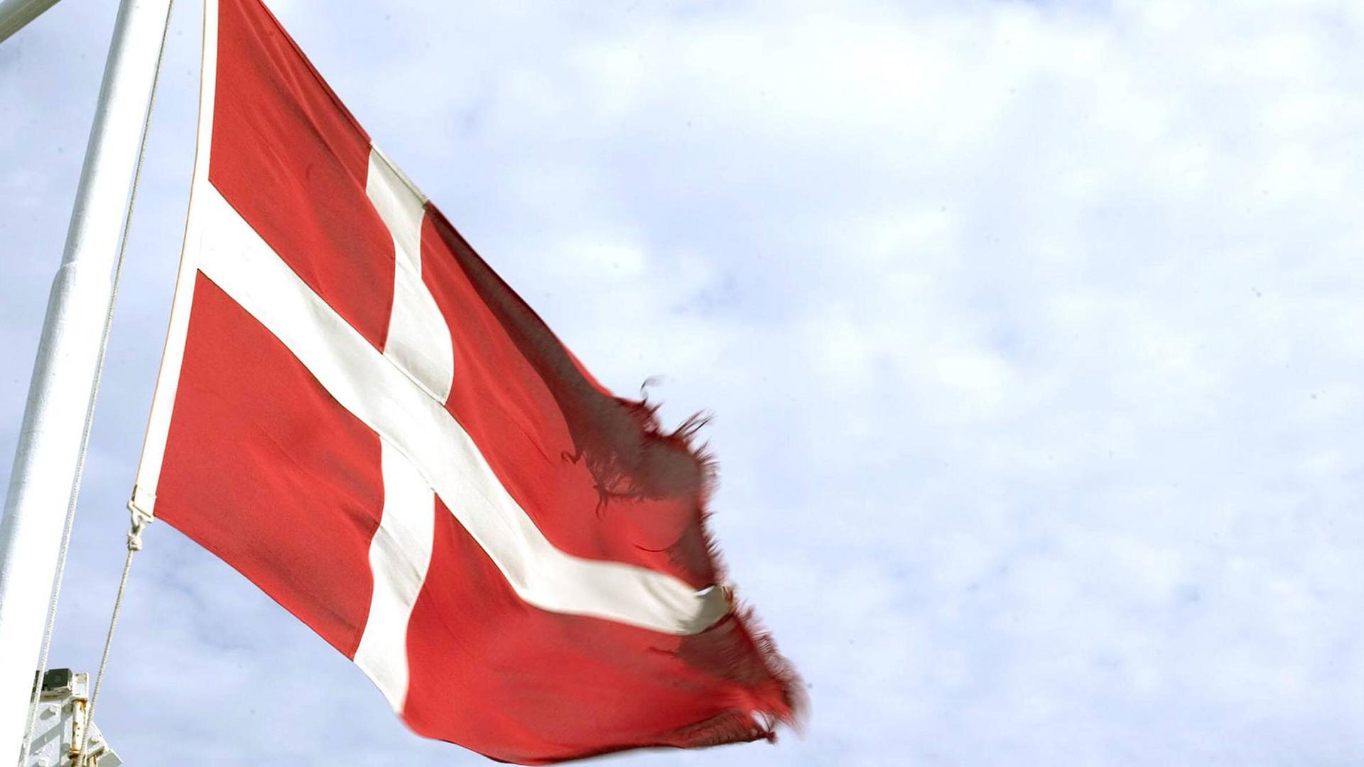 Flagge von Dänemark Flagge von Dänemark