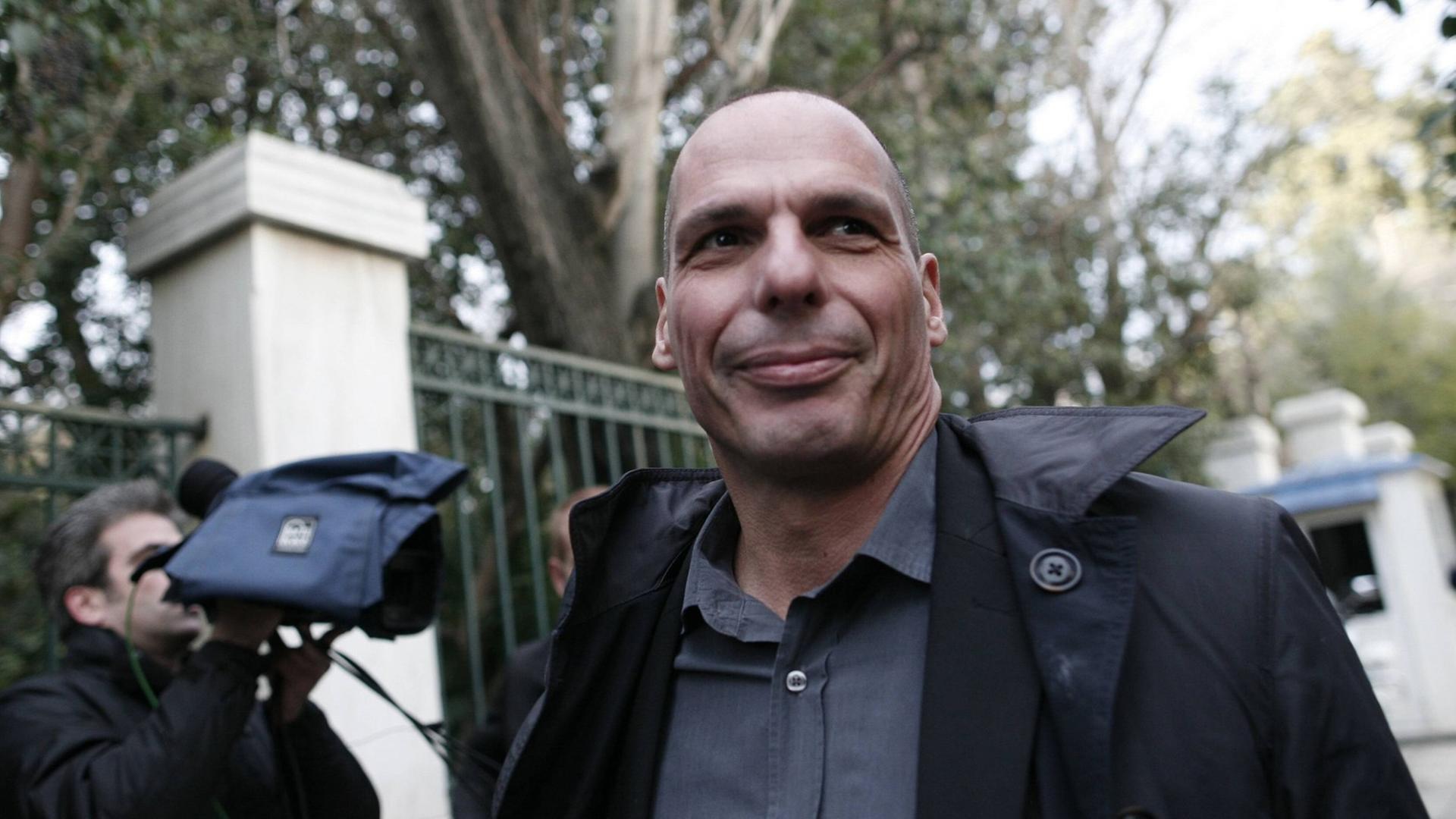 Der designierte griechische Finanzminister Yanis Varoufakis am 27. Januar 2015 in Athen