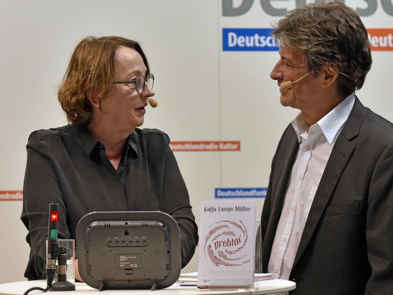 Katja Lange-Müller im Gespräch mit Lesart-Moderator Joachim Scholl