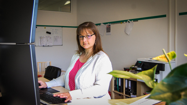 Nadine Rossow, Geschäftsführerin des Unternehmens CADimension Potsdam Nadine Rossow, Geschäftsführerin des Unternehmens CADimension Potsdam