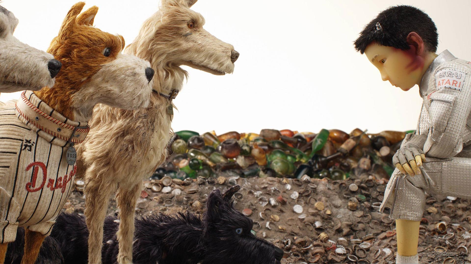 Filmstill aus "Isle of Dog" von Wes Anderson Filmstill aus "Isle of Dog" von Wes Anderson