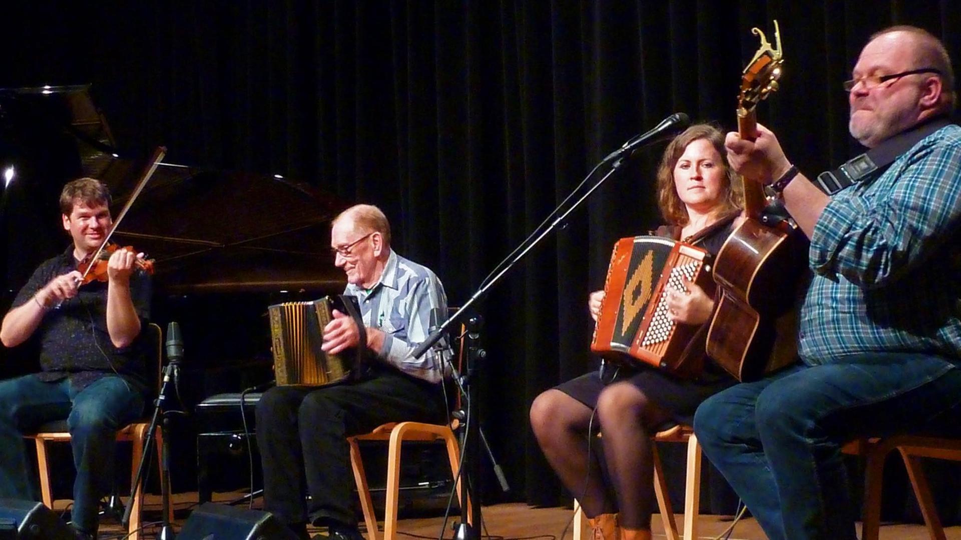 13. folkBALTICA 2017, Kristian Bugge, Dwight Lamb, Mette Kathrine Jensen und Morten Alfred Høirup 13. folkBALTICA 2017, Kristian Bugge, Dwight Lamb, Mette Kathrine Jensen und Morten Alfred Høirup