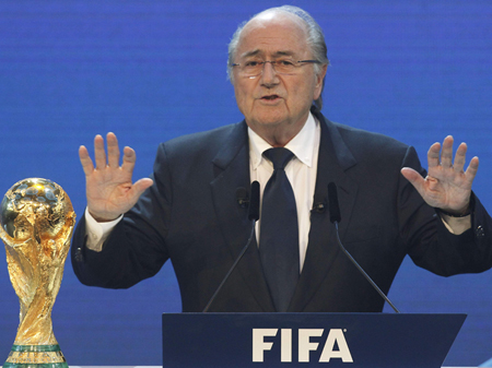 FIFA-Präsident Joseph Blatter FIFA-Präsident Joseph Blatter
