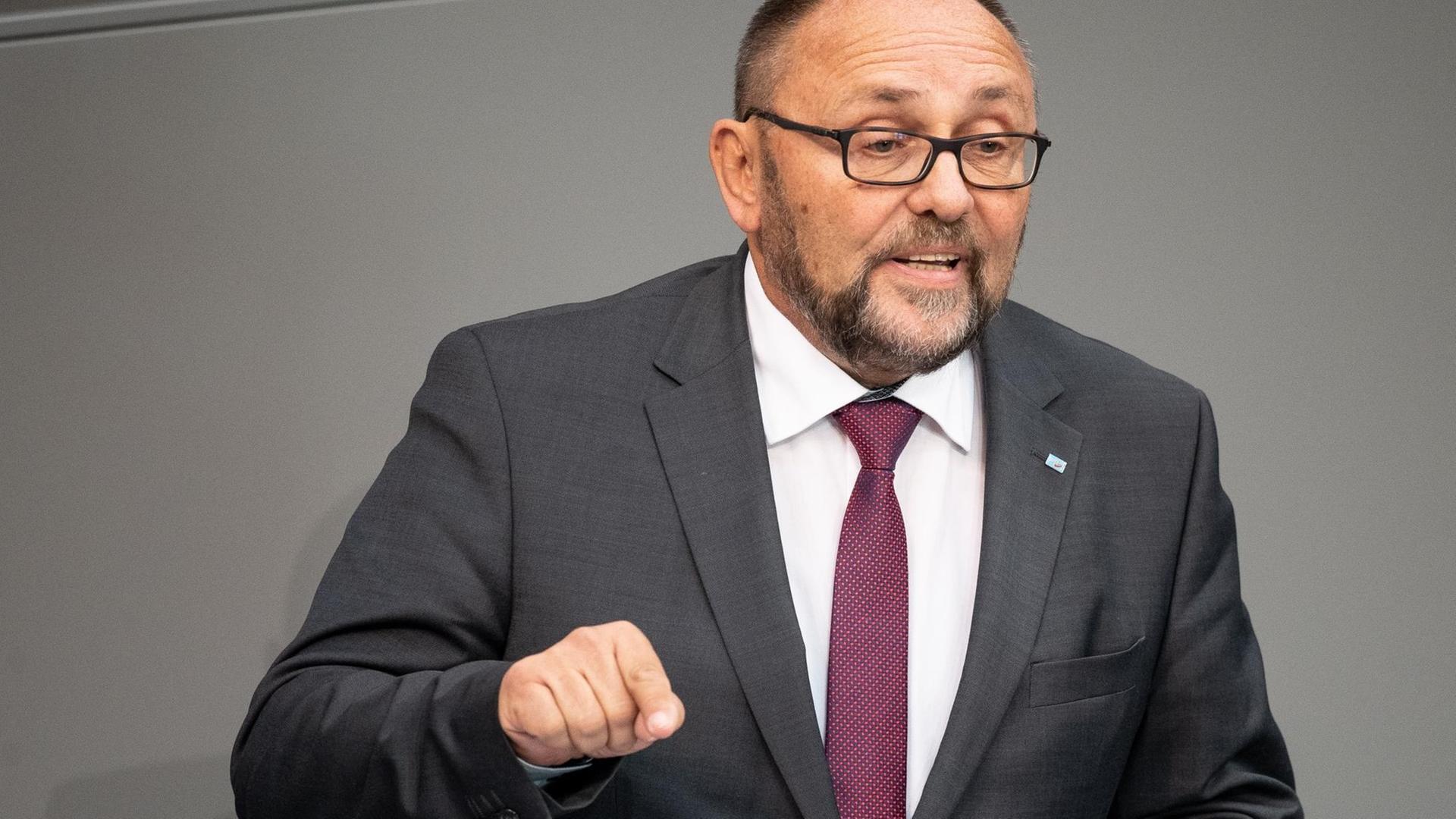 Das Foto zeigt den Bremer AfD-Landesvorsitzenden Frank Magnitz. Das Foto zeigt den Bremer AfD-Landesvorsitzenden Frank Magnitz.