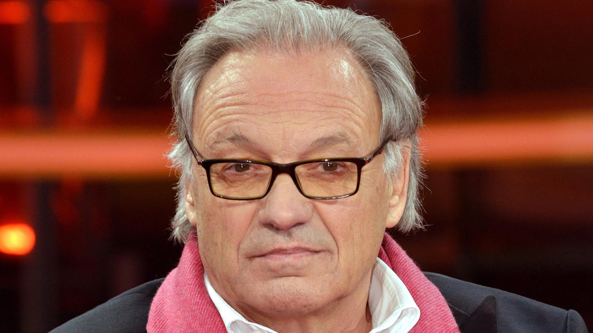 Udo Reiter, ehemaliger MDR-Intendant - Aufnahme vom Januar 2014 während der ARD-Talksendung "Günther Jauch" Udo Reiter, ehemaliger MDR-Intendant - Aufnahme vom Januar 2014 während der ARD-Talksendung "Günther Jauch"