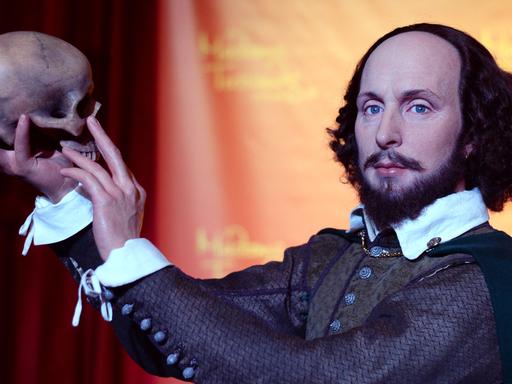 William Shakespeare als Wachsfigur