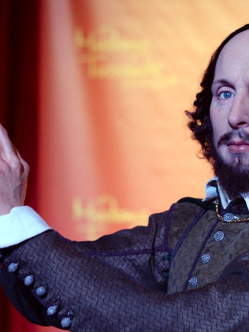 William Shakespeare als Wachsfigur