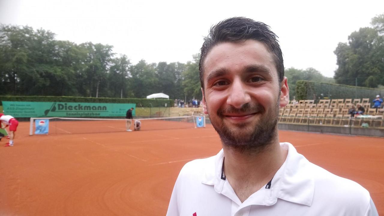 Tennisspieler Hazem Naw vom Bundesligisten Rot-Weiß Köln