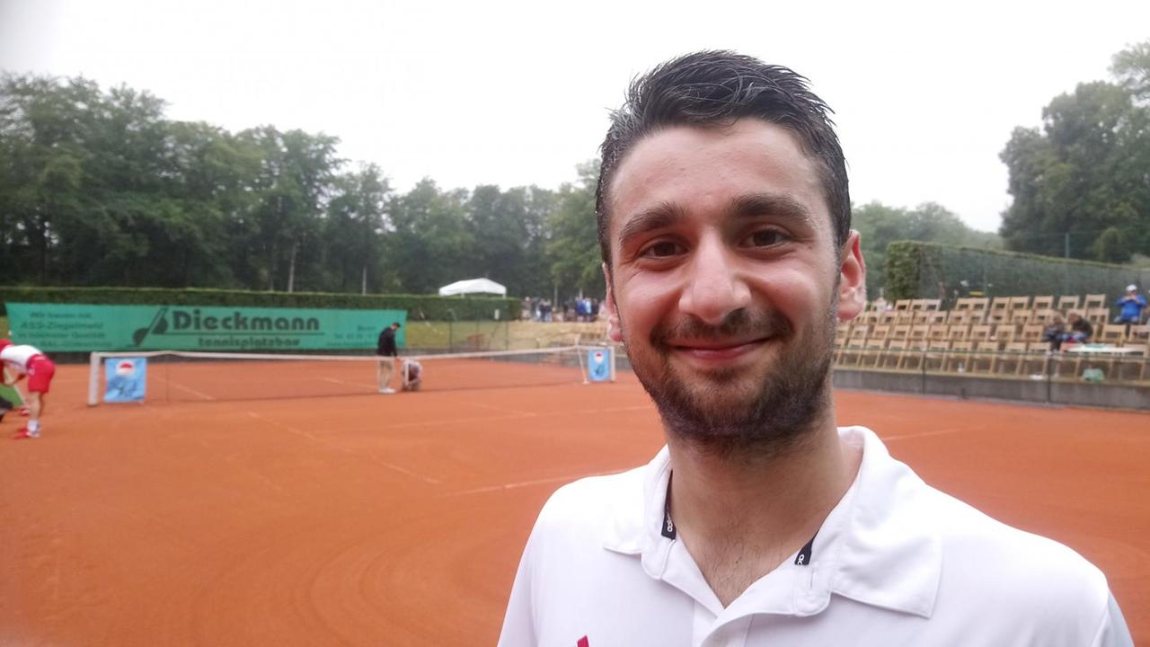 Tennisspieler Hazem Naw vom Bundesligisten Rot-Weiß Köln Tennisspieler Hazem Naw vom Bundesligisten Rot-Weiß Köln