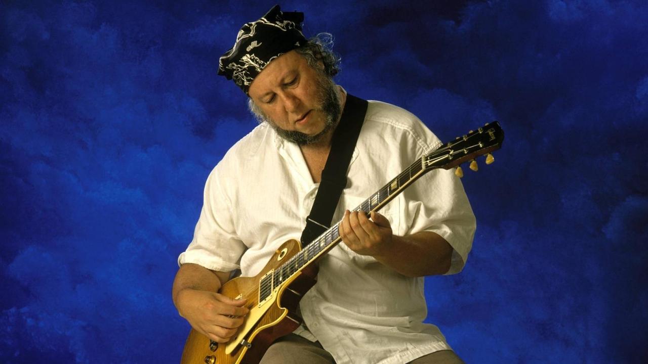 Der Gitarrist Peter Green Anfang der 1990er-Jahre Der Gitarrist Peter Green Anfang der 1990er-Jahre