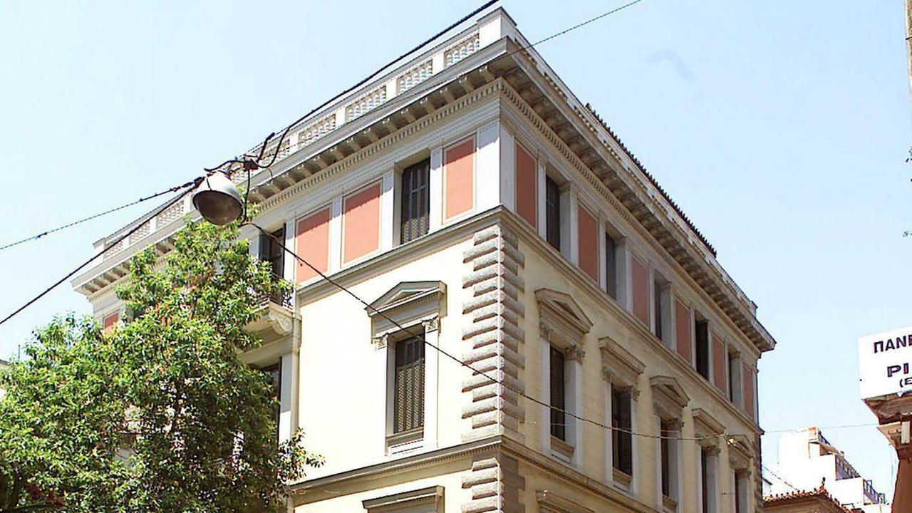 Außenansicht des alten Gebäudes des Deutschen Archäologischen Instituts in Athen. Außenansicht des alten Gebäudes des Deutschen Archäologischen Instituts in Athen.