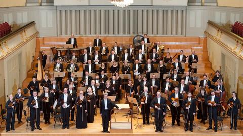 Das Philharmonische Orchester Altenburg-Gera mit GMD Laurent Wagner