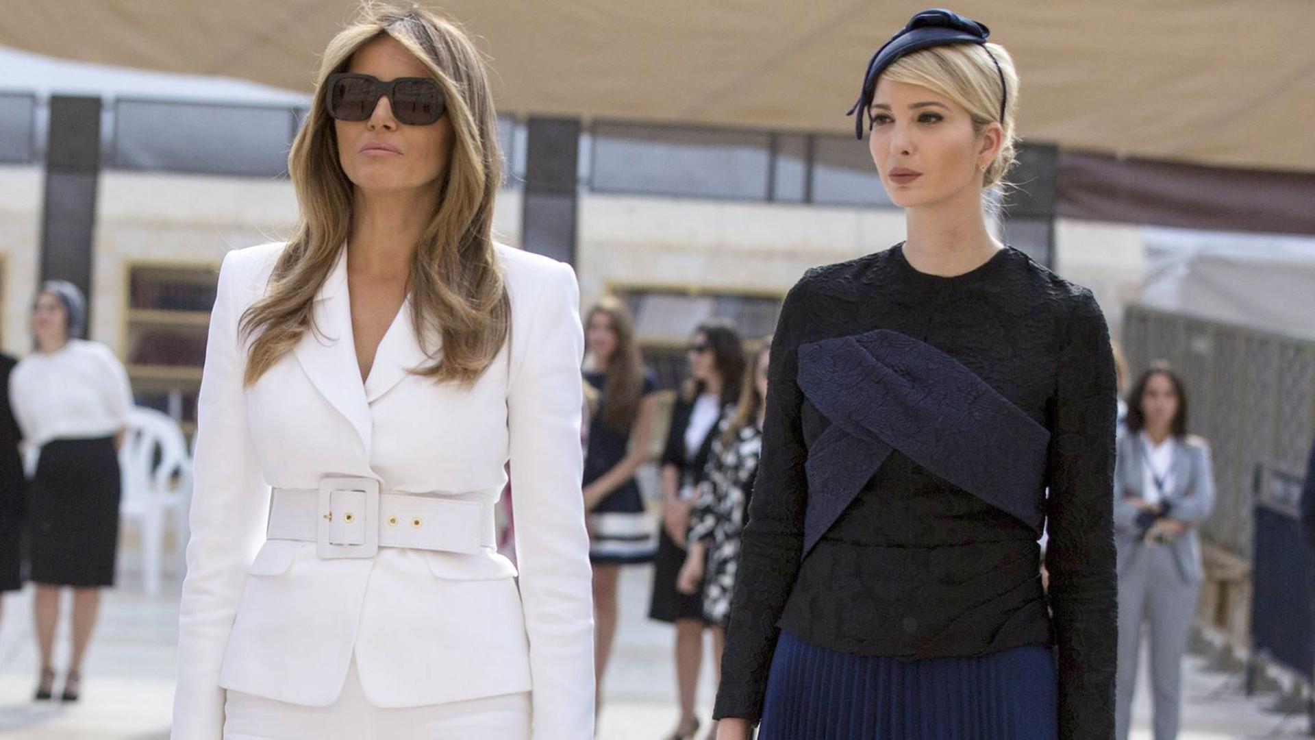 Melania Trump und Ivanka Trump in Jerusalem Melania Trump und Ivanka Trump in Jerusalem