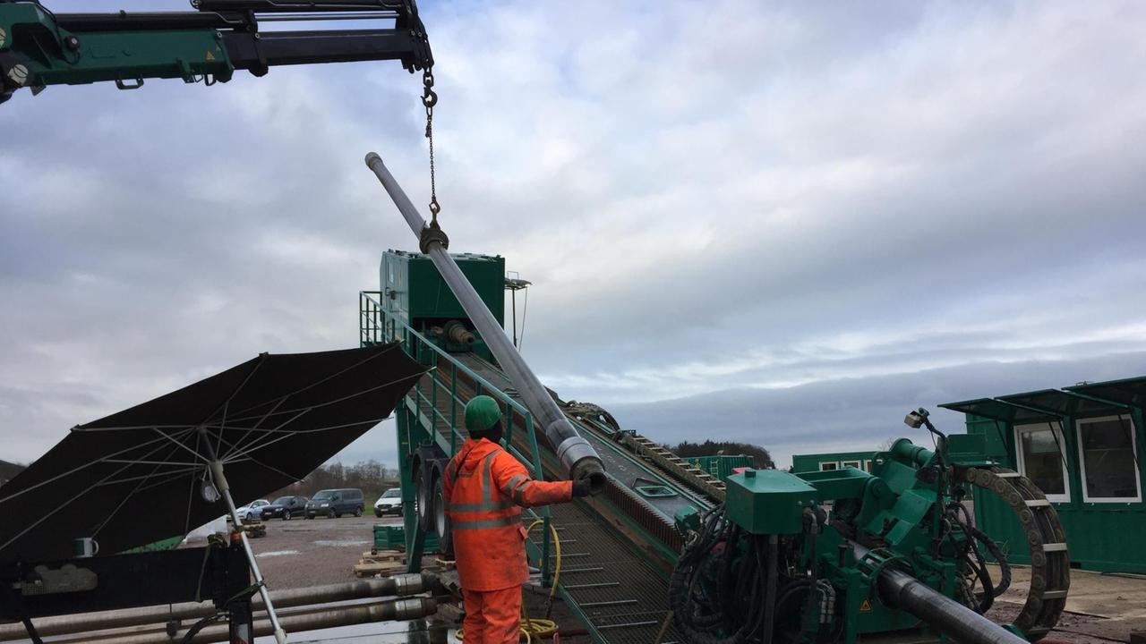Für NordLink-Kabel unter dem Nord-Ostsee-Kanal kommen riesige Bohrmaschinen zum Einsatz Für NordLink-Kabel unter dem Nord-Ostsee-Kanal kommen riesige Bohrmaschinen zum Einsatz