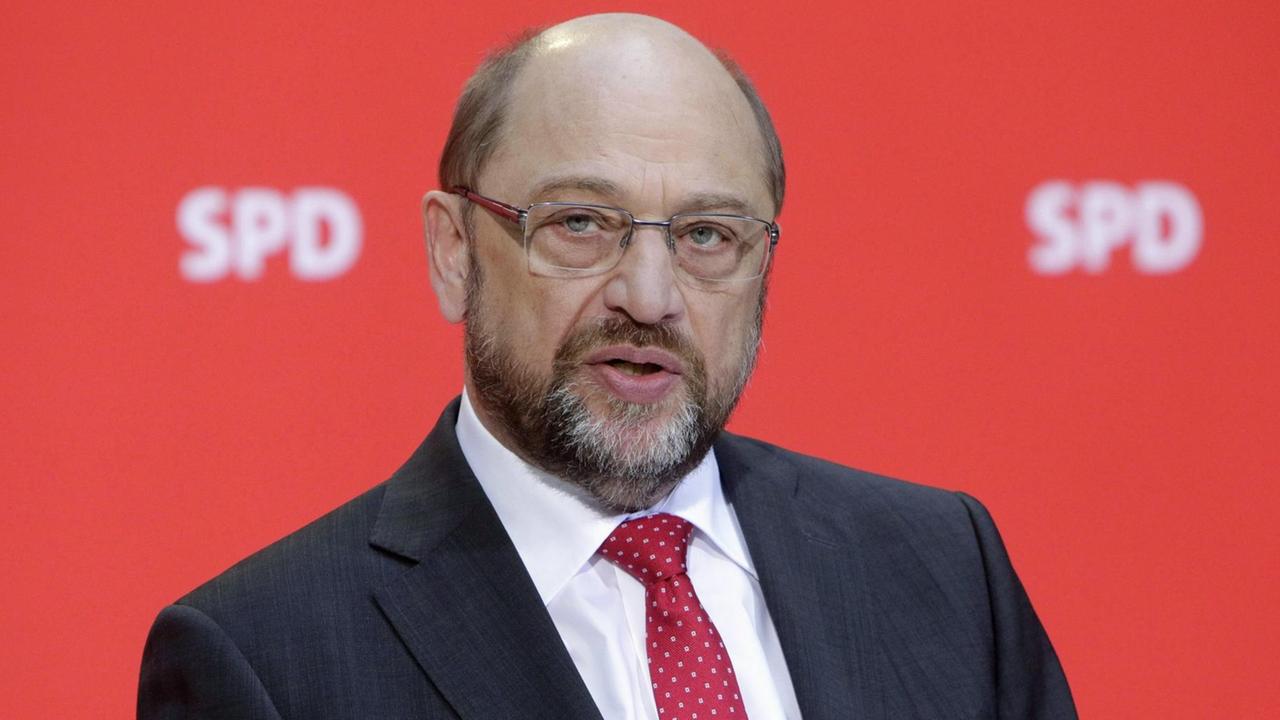 SPD-Chef Martin Schulz SPD-Chef Martin Schulz
