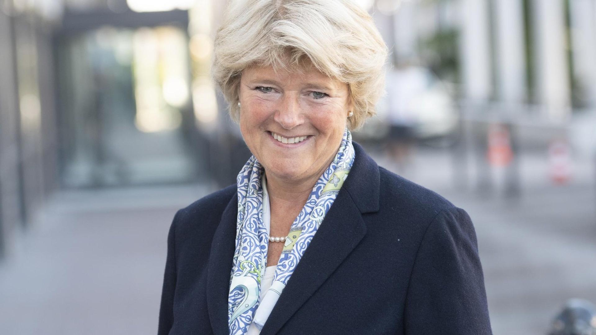Monika Grütters, die Beauftragte der Bundesregierung für Kultur und Medien, im Porträt Monika Grütters, die Beauftragte der Bundesregierung für Kultur und Medien, im Porträt