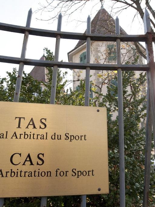 Der Internationale Sportgerichtshof (CAS) in Lausanne