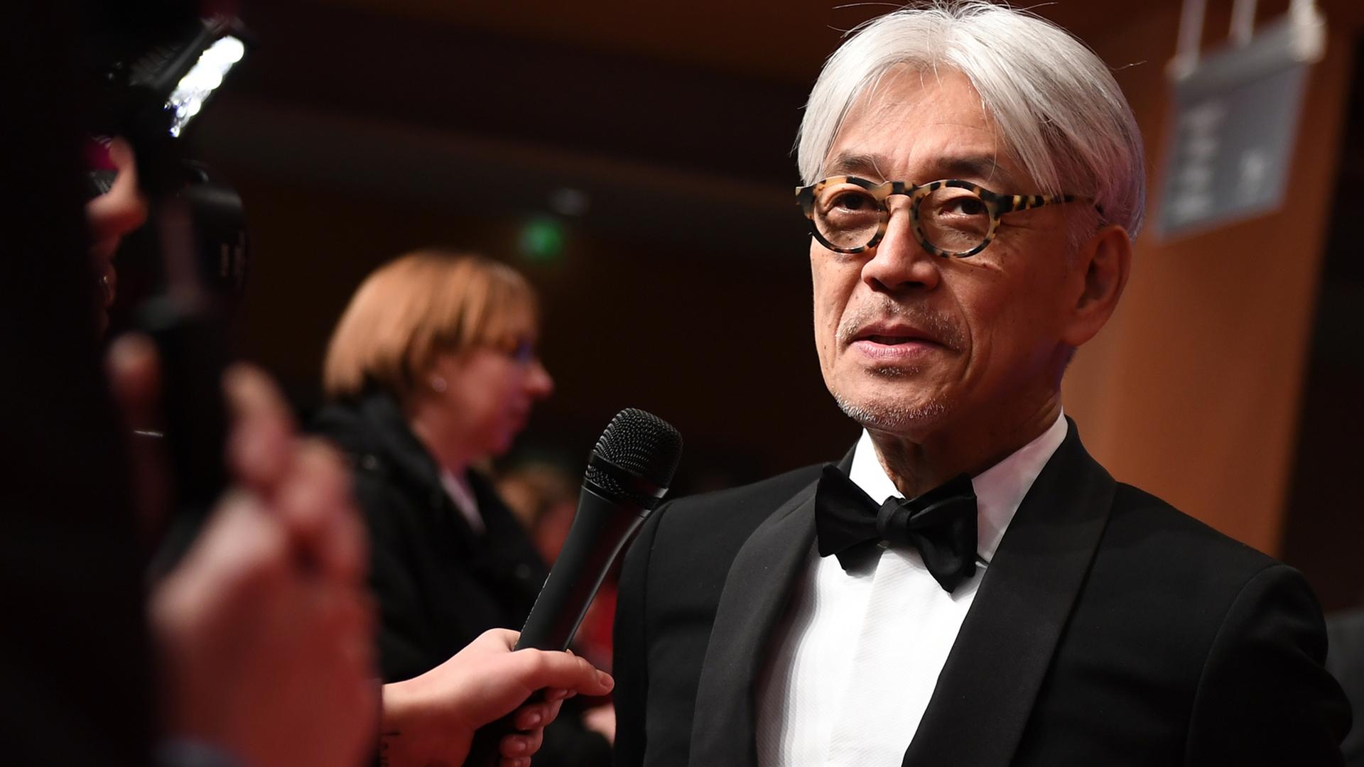 Der Komponist Ryuichi Sakamoto bei der 68. Berlinale Der Komponist Ryuichi Sakamoto bei der 68. Berlinale