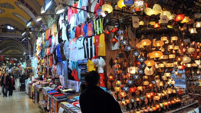 Der Große Bazar in Istanbul