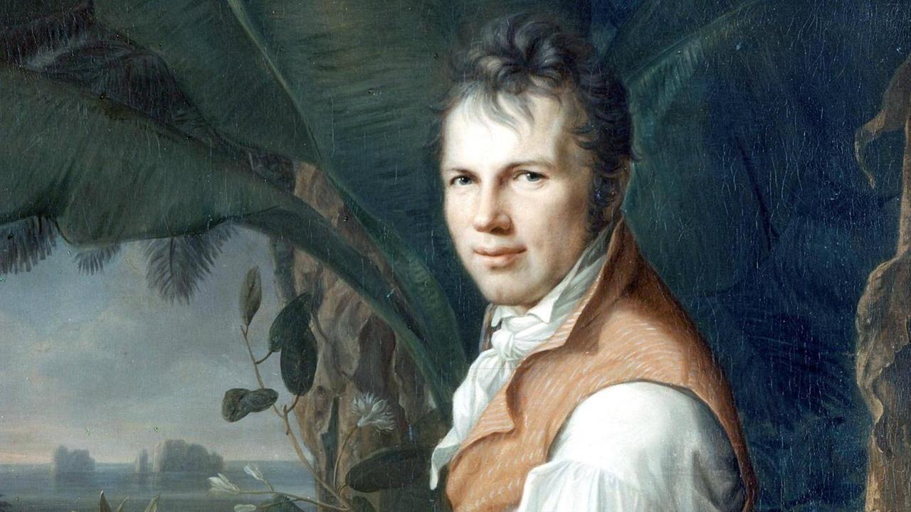 Der junge Alexander von Humboldt, gemalt von F. G. Weitsch