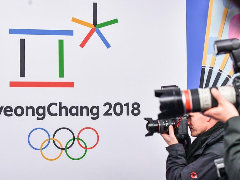 Pressekonferenz zu den Olympischen Winterspielen